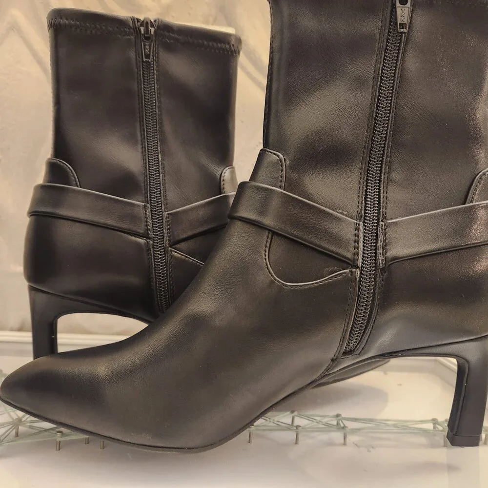DV Dolce Vita Boots Gavani Black Heeled Boots. NIB. Size 10 - Picture 7 of 12